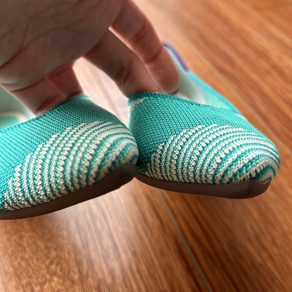 Rothy’s The Point Calypso Teal 6.5 EUC - Picture 6 of 10